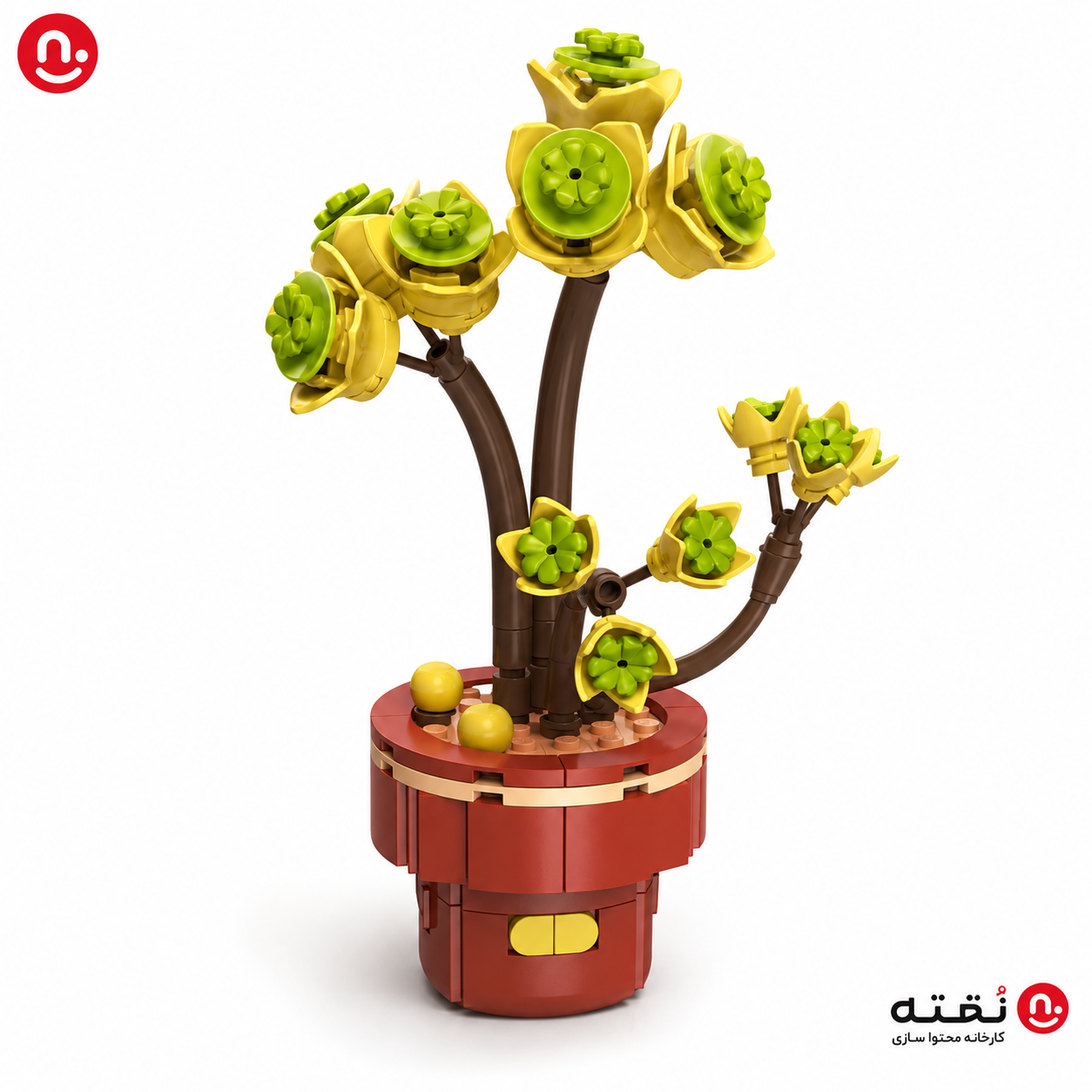 اسباب بازی-لگو گل دکوراتیو-۱۶۰ قطعه