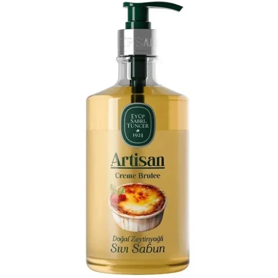 مایع دستشویی ایوب صبری مدل Artisan رایحه كرم برولى حجم 600 میل