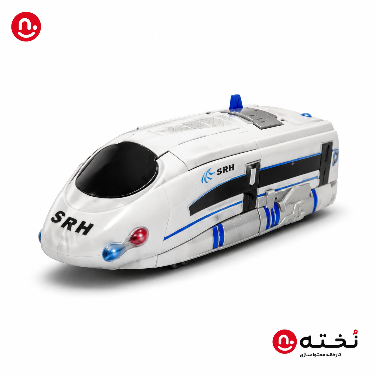 اسباب بازی-قطار تبدیل‌شونده به ربات-موزیکال-چراغدار