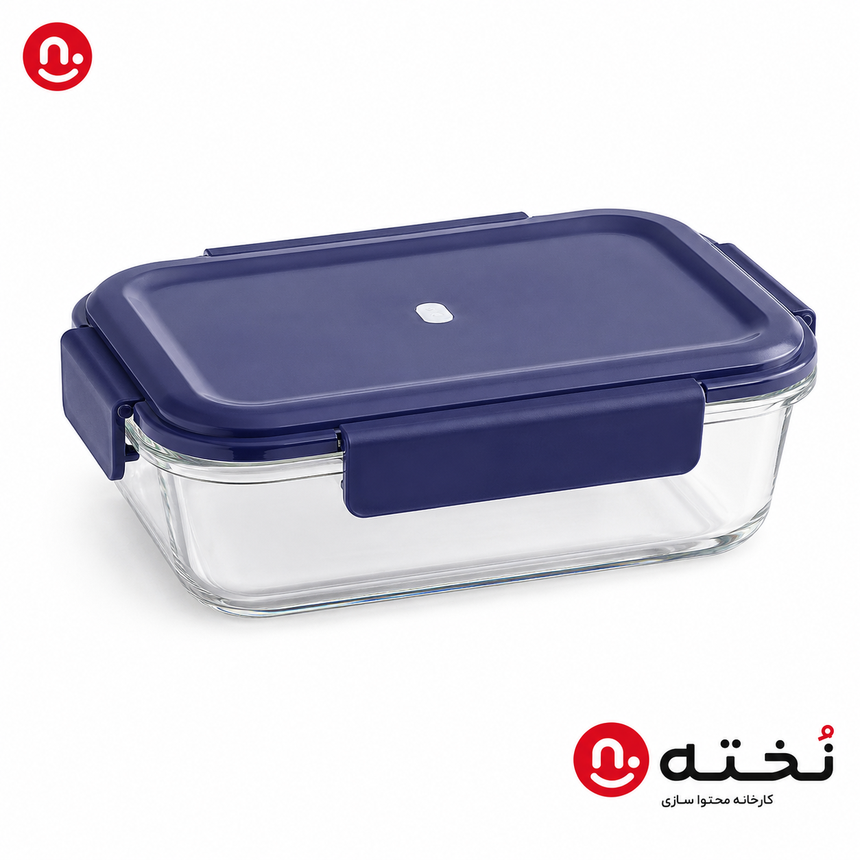 ظرف نگهدارنده شیشه‌ای-مستطیلی