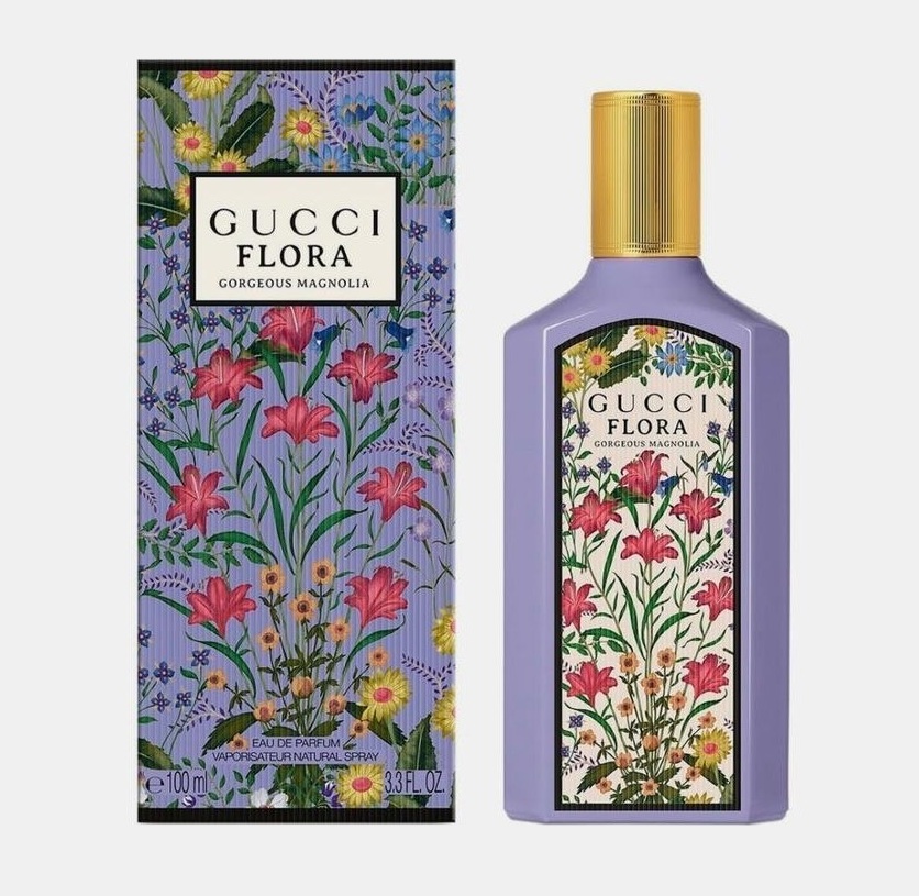 عطر ادکلن گوچی فلورا گورجس مگنولیا 100 میل | Gucci Flora Gorgeous magnolia  (مستر کوالیتی)