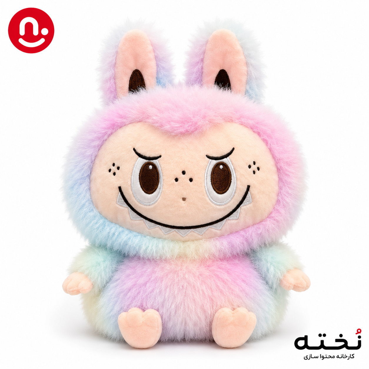 عروسک لبوبو طرح آبرنگی