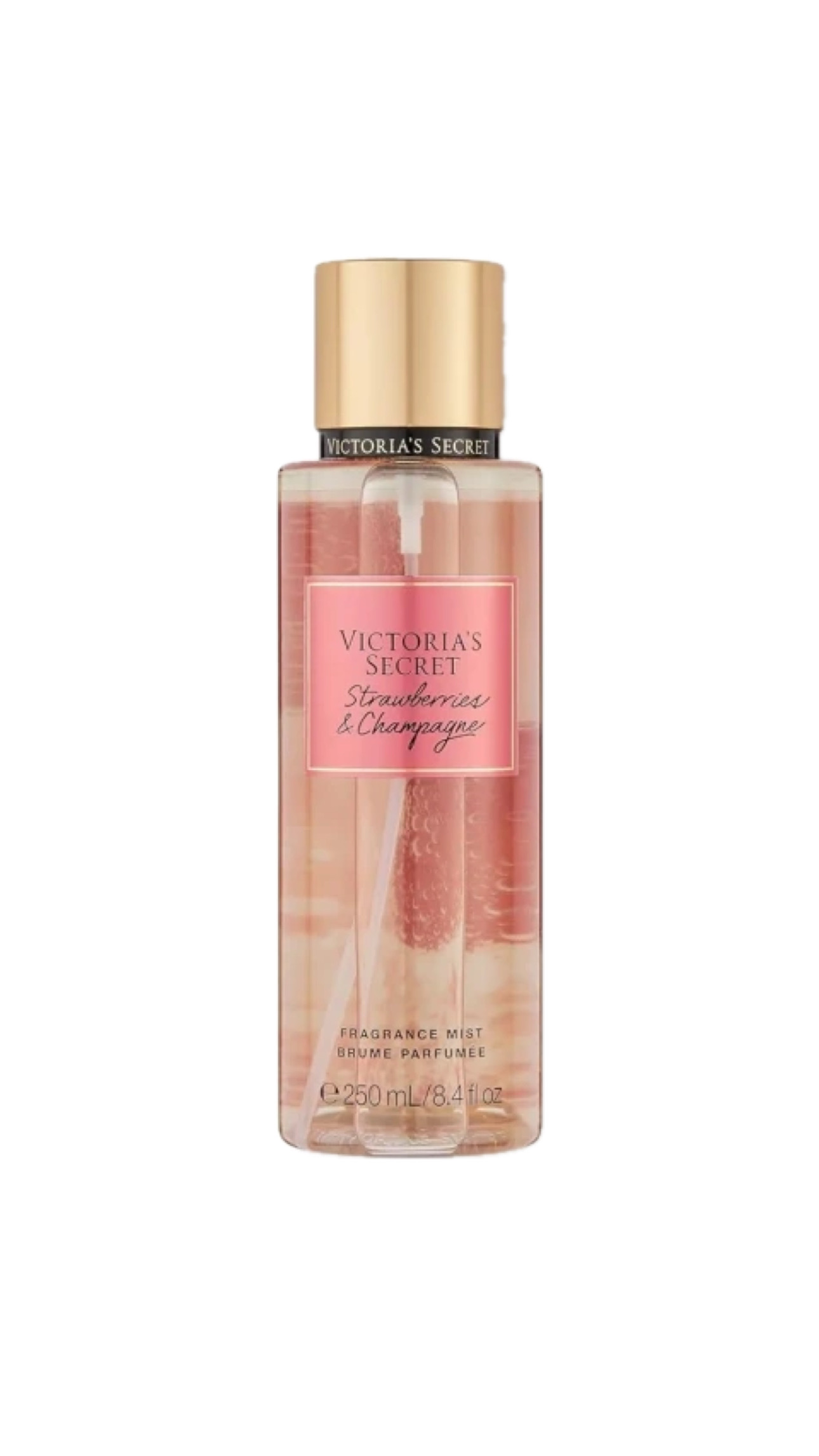 بادی اسپلش 250 ml  ویکتوریا سکرت مدل STRAWBERRIES AND CHAMPAGNE(مستر كواليتى)
