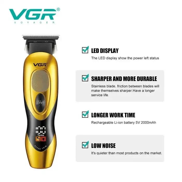 ماشین اصلاح موی سر و صورت وی جی ار مدل  V-227