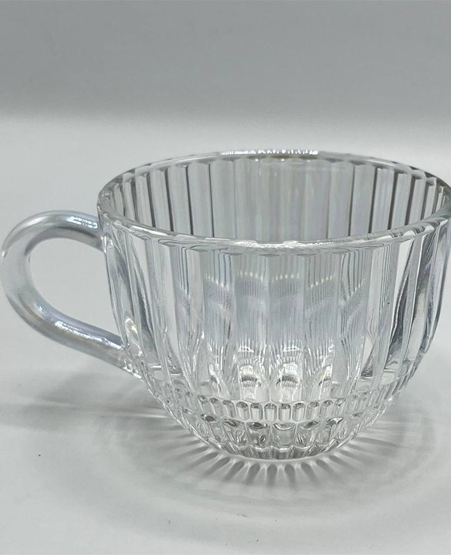 فنجان دسته دار کریستالی دلی گلس مدل TCF9003