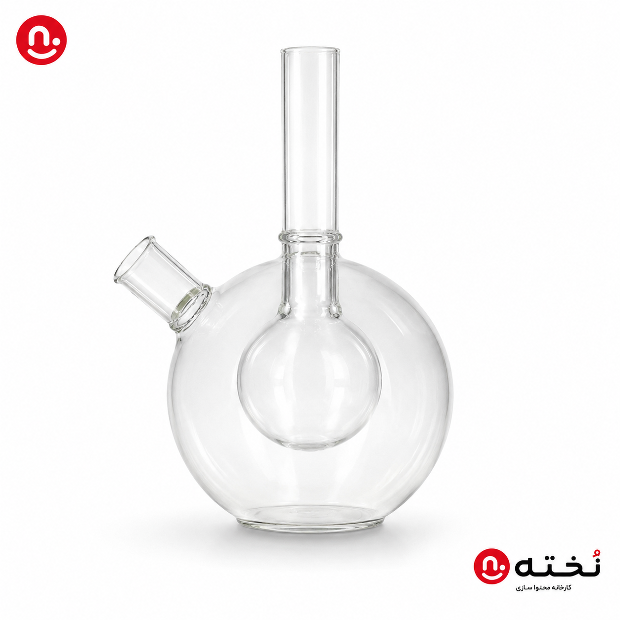 بطری روغن دوجداره پیرکس
