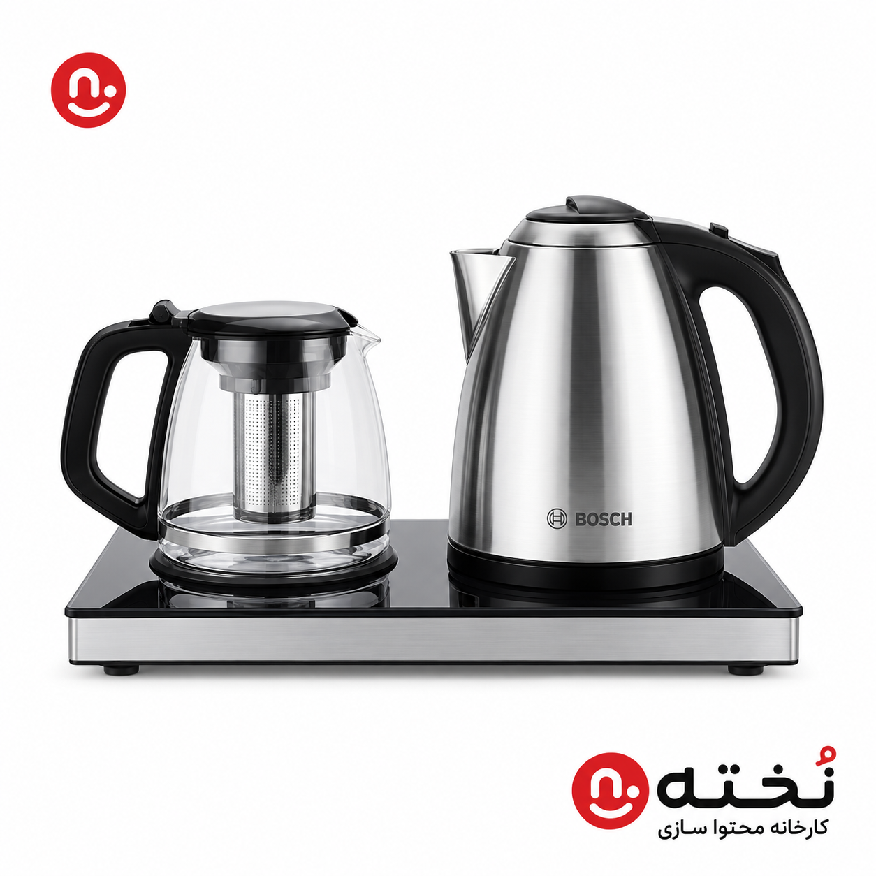 چای ساز ۲۰۰۰وات-۱.۸لیتری برند بوش مدل WB-130TS