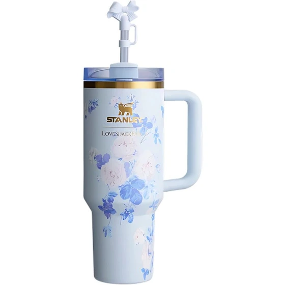 تراول ماگ مدل LoveShackFancy Holiday Quencher Limited edition گنجایش 1.18 لیتر (اورجينال)