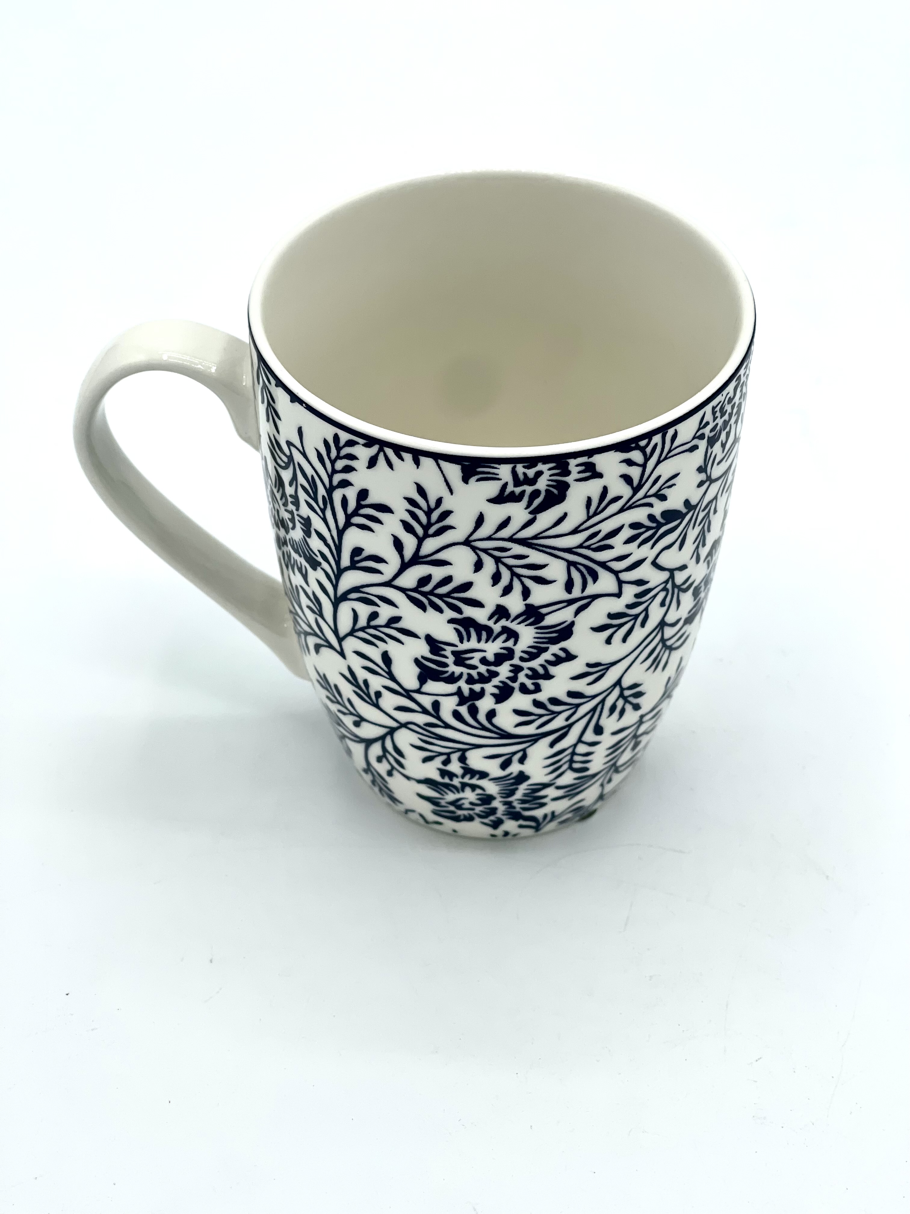 ماگ دسته دار سرامیکی-طرح گلبرگ مدل MUG2055